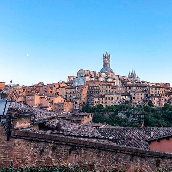 Dreamy city of Siena, Italy
