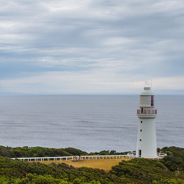 Lighthouse at Cape Otway. Victoria, Australia