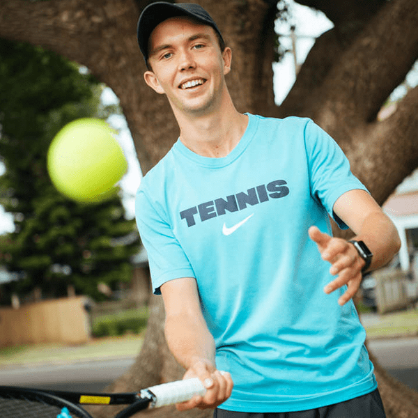 Lleyton Grow a Star playing tennis