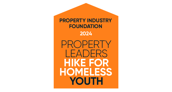 Property industry Foundation | Property leaders hike for homeless youth 2024 lockup