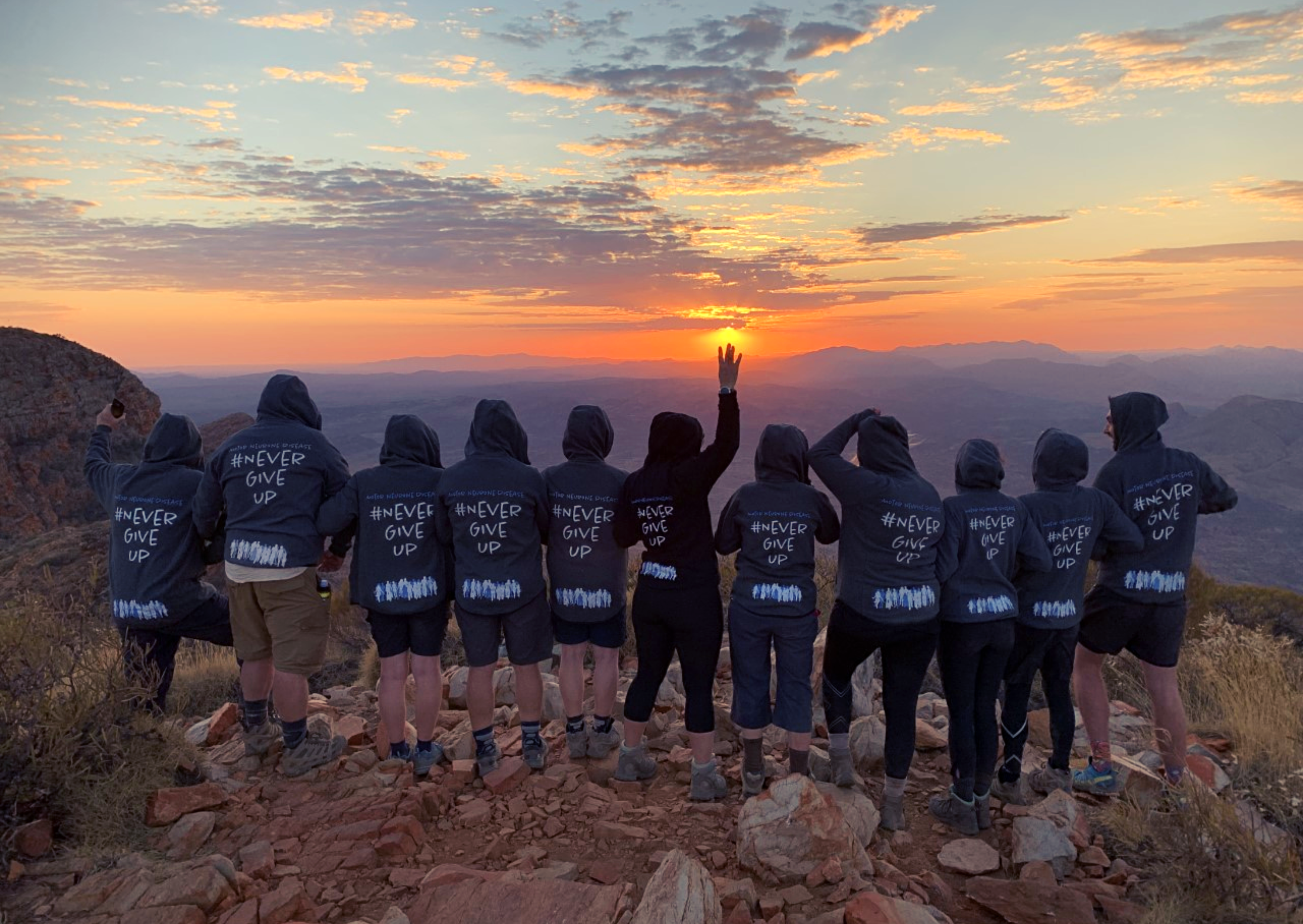 Amy Larapinta Sunrise Mt Sonder