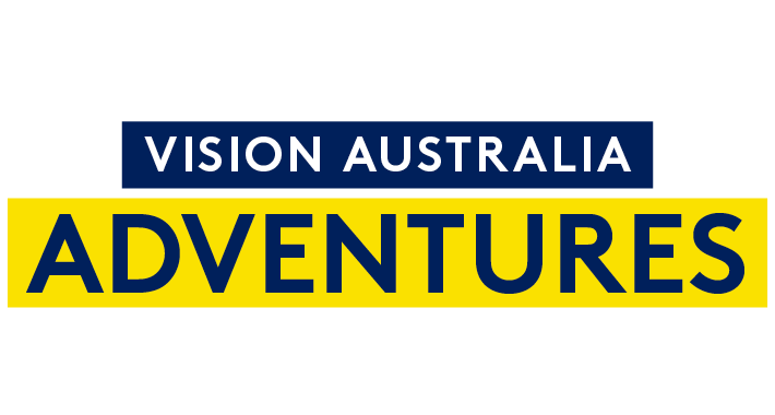 Vision Australia Adventure Page title lockup