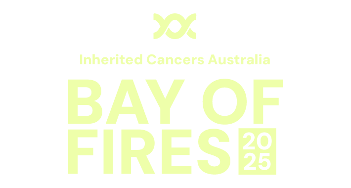 Inherited Cancers Australia, Bay of Fires 2025