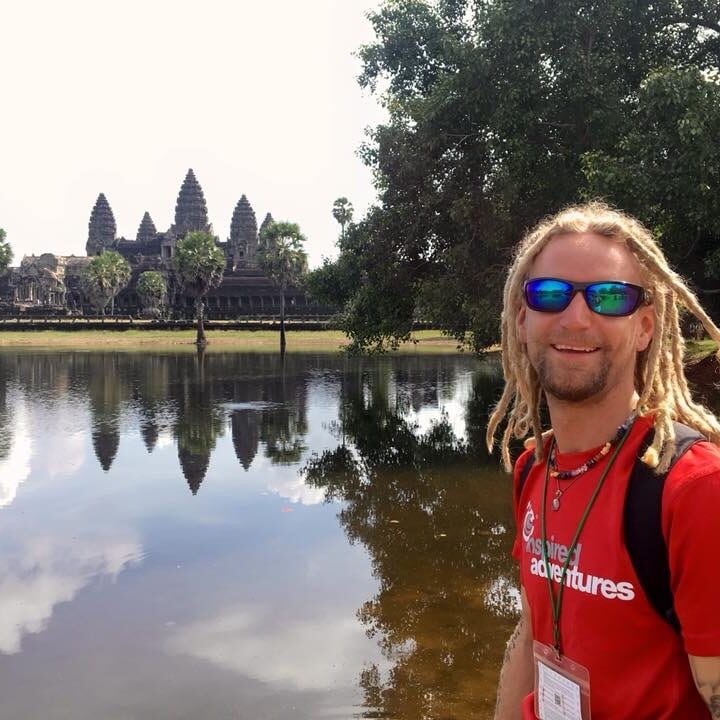 Timmi Saunders, Team Leader at Angkor Wat, Cambodia