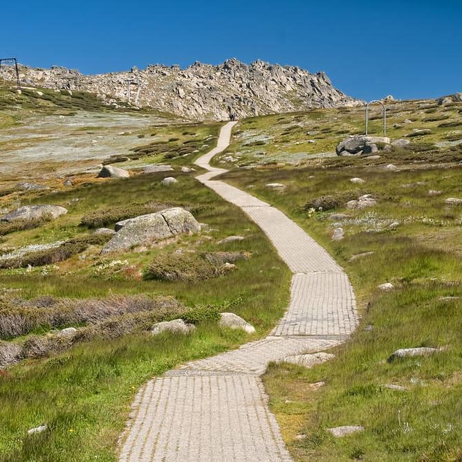 Mount Kosciuszko National Park in Australia (near Thredbo village)